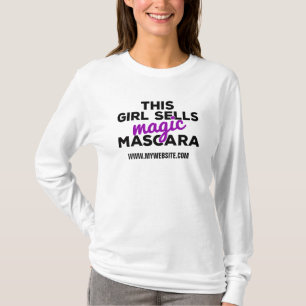 Dieses Mädchen verkauft magische Wimperntusche T-Shirt