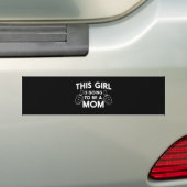 Dieses Mädchen wird eine Mama sein Autoaufkleber (Auf Auto)