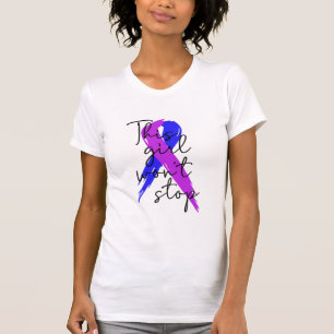 Dieses Mädchen wird nicht aufhören, rheumatoid T-Shirt