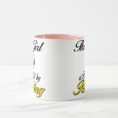 Dieses Mädchen wird von Riesling gespeist Tasse (Zentrum)