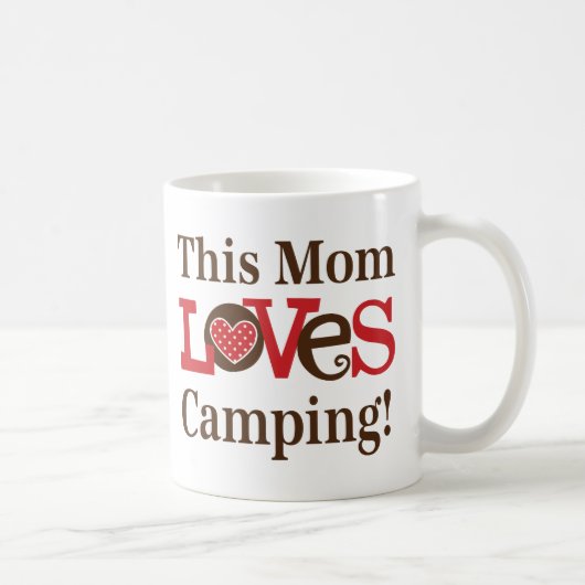 Dieses Mama-Liebe-Camping Kaffeetasse (Rechts)