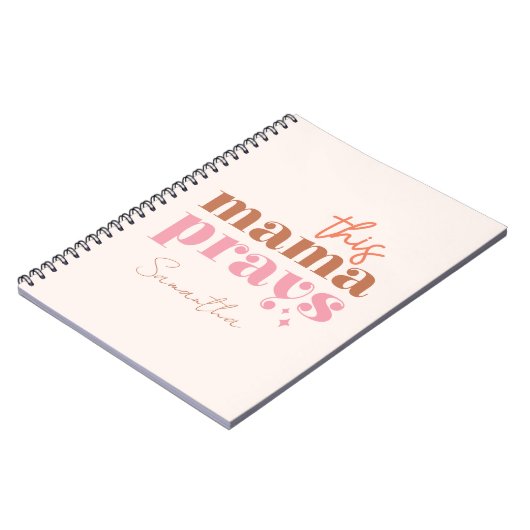 Dieses Mama Prays Notizblock (Linke Seite)