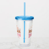 Dieses Mama Prays - rustikales Boho Design Acryltrinkbecher (Rechts)