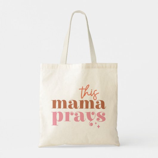 Dieses Mama Prays Tragetasche (Rückseite)