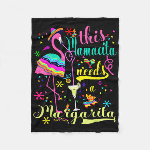 Dieses Mamacita benötigt eine Margarita Cinco De M Fleecedecke
