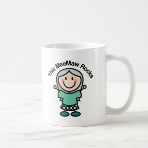 Dieses Meemaw schaukelt Geschenk-Idee Kaffeetasse