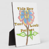 Dieses neue Jahr sieht aus wie eine perfekte Blume Fotoplatte (Seite)