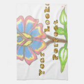 Dieses neue Jahr sieht aus wie eine perfekte Blume Küchentuch (Vertikal)