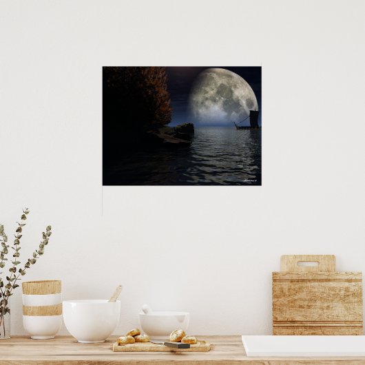 Dieses neue Land Poster (Küche)