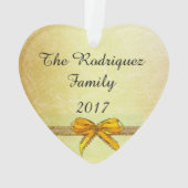 Dieses niedliche Herz-Ornament bewahren Ornament (Rückseite)