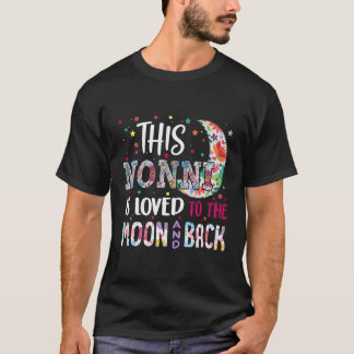 Dieses Nonni ist zum Mond und zurück Geschenkidee  T-Shirt
