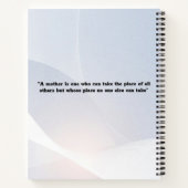 Dieses Notebook beweist Ihre Mama als die Coolstst Notizblock (Rückseite)