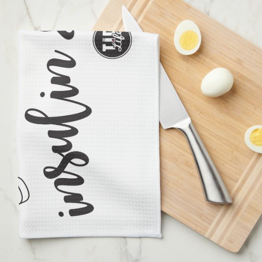 Dieses Ohana [Lava] Geschirrtuch (Viertel Falte)