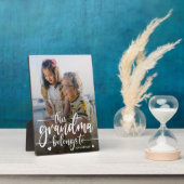 Dieses Oma gehört | Muttertag Fotoplatte (Seite)