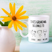 Dieses Oma gehört zu 3 | Funny Gift Tasse