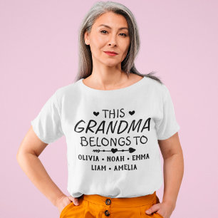 Dieses Oma gehört zu den T - Shirt, die von den ei T-Shirt