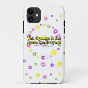 Dieses Oma ist die Königin, die alltägliche Blume iPhone 11 Hülle