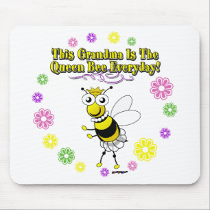 Dieses Oma ist die Queen Bee Alltag Bee Ring Mousepad