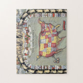 DIESES PORCINEOGRAPH, c1876 Puzzle (Vertikal)