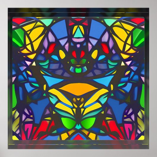 Dieses Portrait könnte auf den Kopf gestellt sein Poster (Vorne)