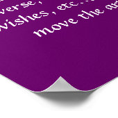 Dieses Poster - Happy Buddha (Ecke)