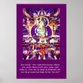 Dieses Poster - Happy Buddha (Vorne)