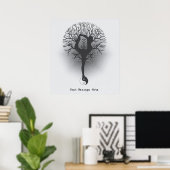 Dieses Poster - Yoga Tree anpassen (Heimbüro)