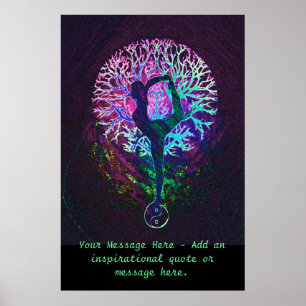 Dieses Poster - Yoga Tree anpassen