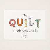 Dieses Quilt aus Geschenkverpackung (Vorderseite)