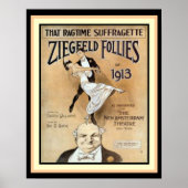 Dieses Ragtime Suffragette- Ziegfeld Folkloreposte Poster (Vorne)