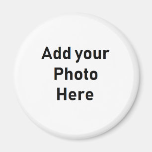 Dieses Round Foto Magnet anpassen