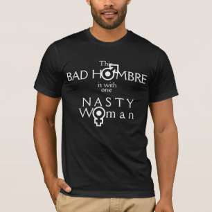 Dieses schlechte Hombre mit einer ekligen Frau T-Shirt