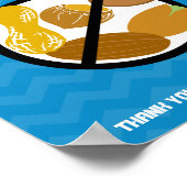 Dieses Schloss ist Nut Free bewacht von Ritter Poster (Ecke)