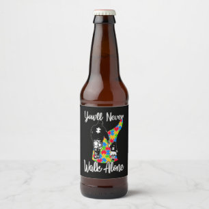 Dieses schöne Design für Vater und Tochter gr Bierflaschenetikett