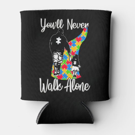 Dieses schöne Design für Vater und Tochter gr Dosenkühler (Vorderseite)