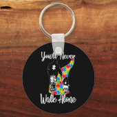 Dieses schöne Design für Vater und Tochter gr Schlüsselanhänger (Vorderseite)