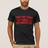 DIESES SCHWARZE SHIRT (Vorderseite)