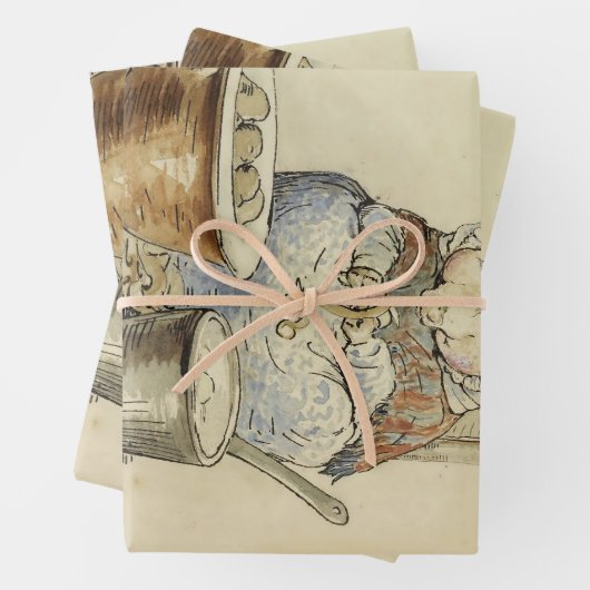 Dieses Schwein hatte keines von Beatrix Potter Geschenkpapier Set (Beispiel)