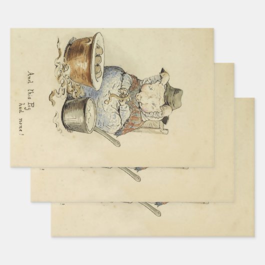 Dieses Schwein hatte keines von Beatrix Potter Geschenkpapier Set (Set)