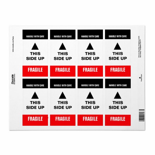 Dieses seitliche Warnschild (Vorne)