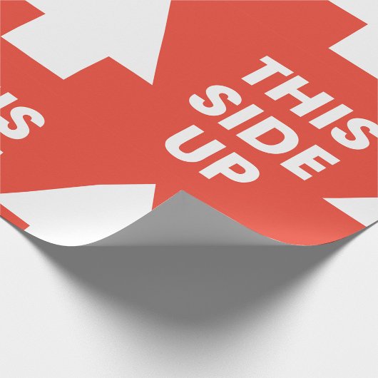 Dieses seitliche Zeichen Geschenkpapier