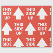 Dieses seitliche Zeichen Geschenkpapier (Flach)