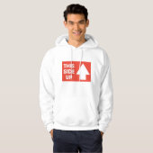Dieses seitliche Zeichen Hoodie (Vorne ganz)