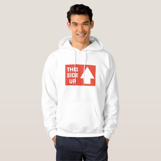 Dieses seitliche Zeichen Hoodie (Vorne ganz)