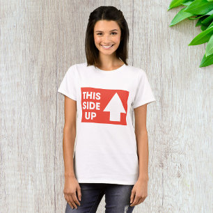 Dieses seitliche Zeichen T-Shirt