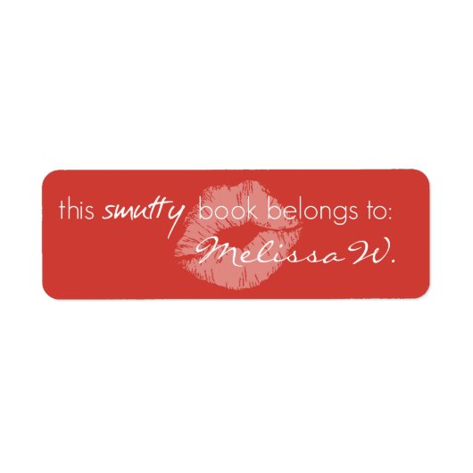 Dieses seltsame Buch gehört zum Buch-Label (Vorne)