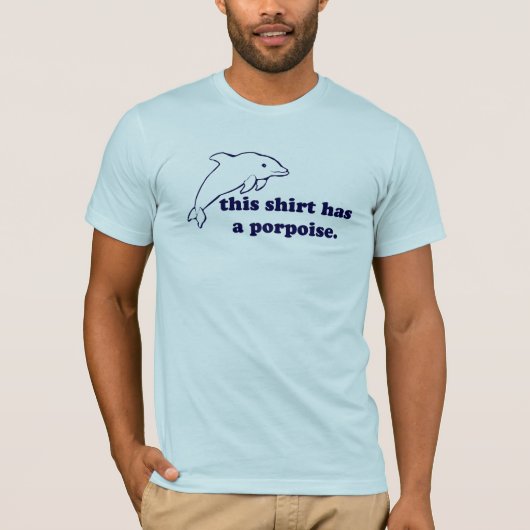 Dieses Shirt hat einen Tümmler (Vorderseite)