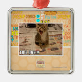 Dieses! Silbernes Ornament (Vorne)