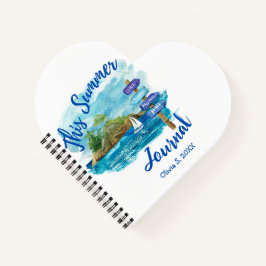 Dieses Sommer-Journal Notizblock