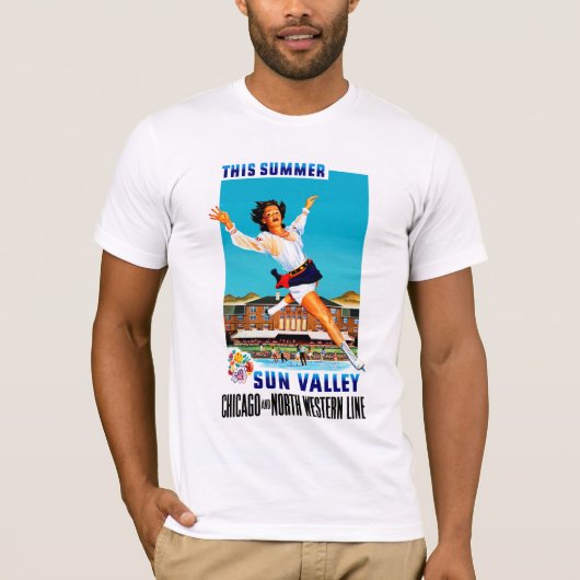 Dieses Sommer ~ Sun Valley T-Shirt (Vorderseite)